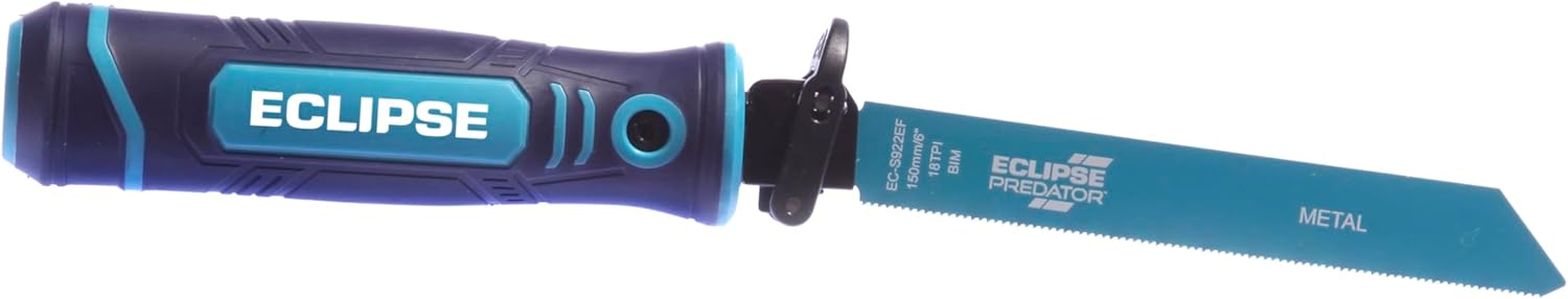 Eclipse Professional Tools EMFH4PS Multi-Function Handle and Reciprocating Saw Blade Set, Handsaw for Cutting Wood, Metal and Nail Embedded Wood image number 6