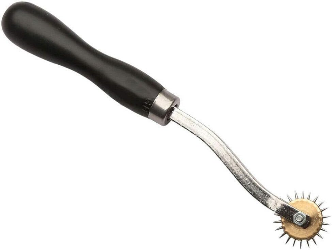 Overstitch Wheel POWERTOOL Stitch Spacing Tool Sewing Pattern Tracing Pricking Wheel Sewing Roulette Spacer Wheel Tools for Leather,Paper and Cloth Craft image number 1