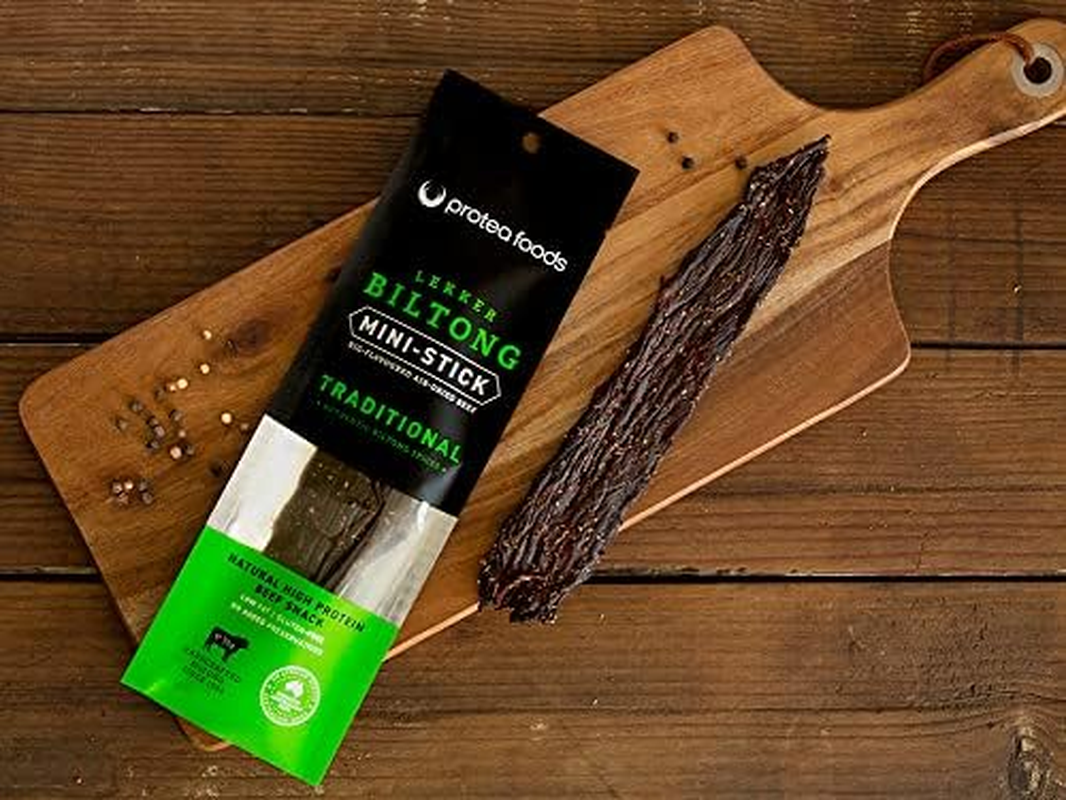 Protea Foods Traditional Lekker Biltong Mini-Sticks - 30G image number 1