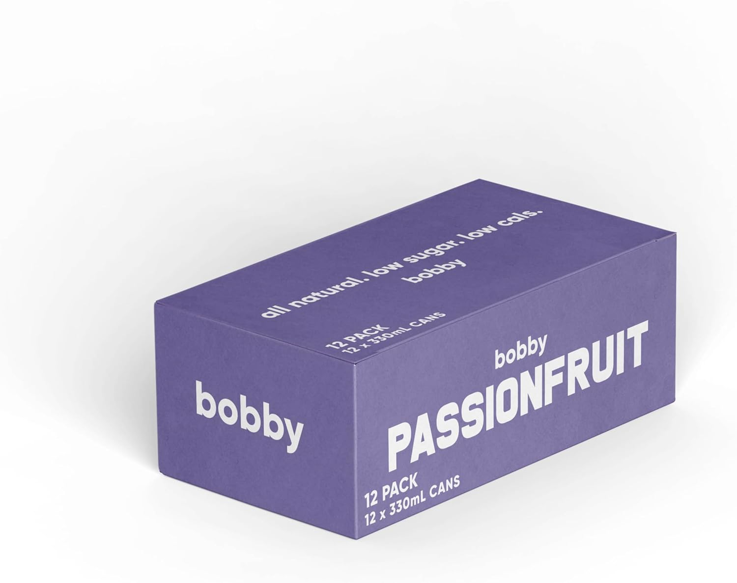 Bobby Passionfruit Prebiotic Soft Drink 330 Ml (Pack of 12) image number 1