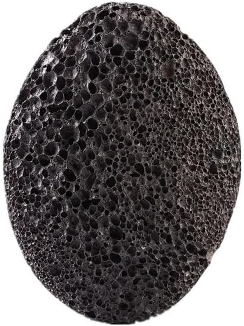 Pure Natural Volcanic Stone Foot Grinder for Removing Dead Skin from the Soles and Heels of the Feet, Removing Calluses and Keratin (Black, One Size) image number 5