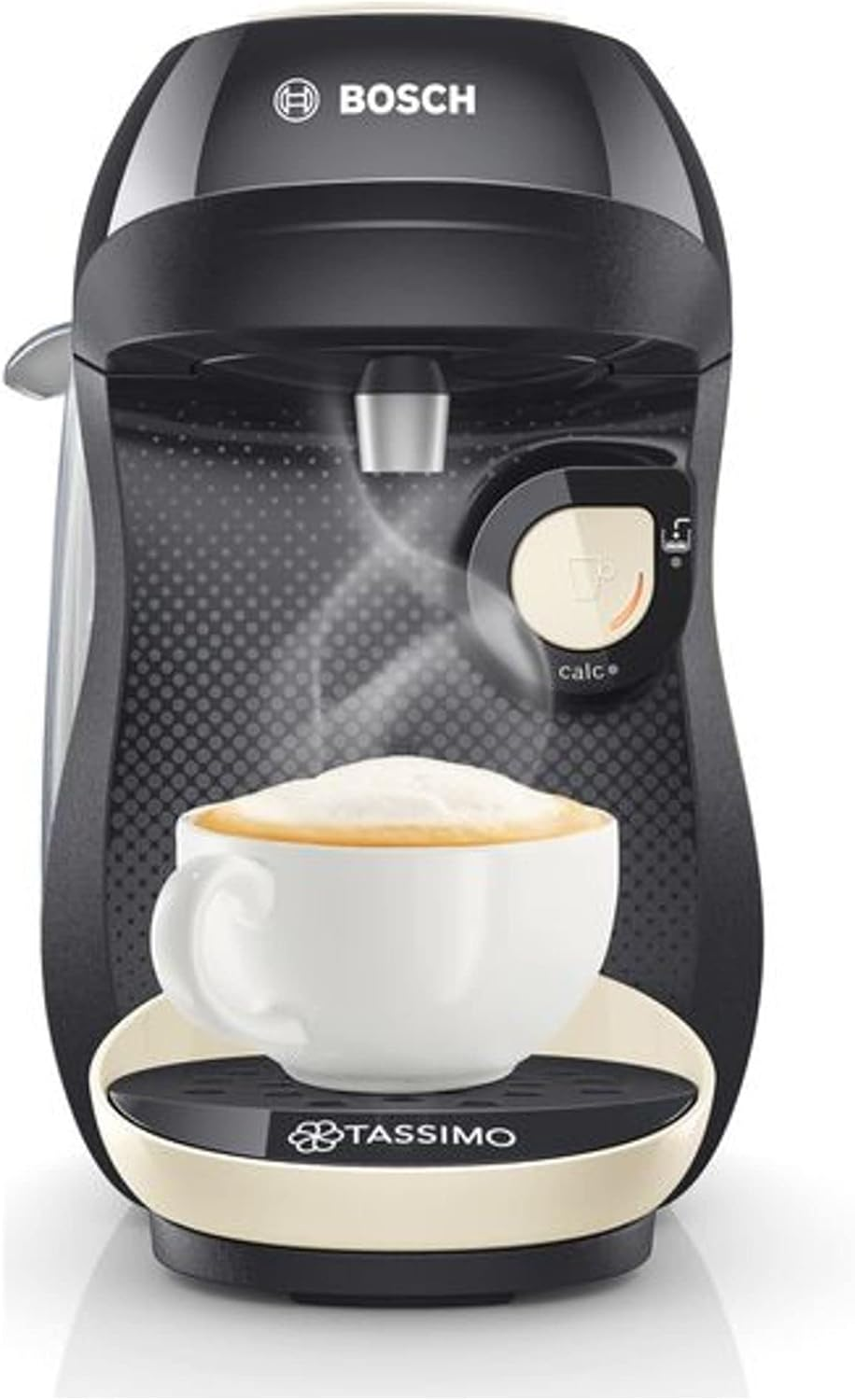 TASSIMO by Bosch HAPPY TAS1007GB Coffee Machine, 1400 Watt, 0.7 Litre - Cream image number 3