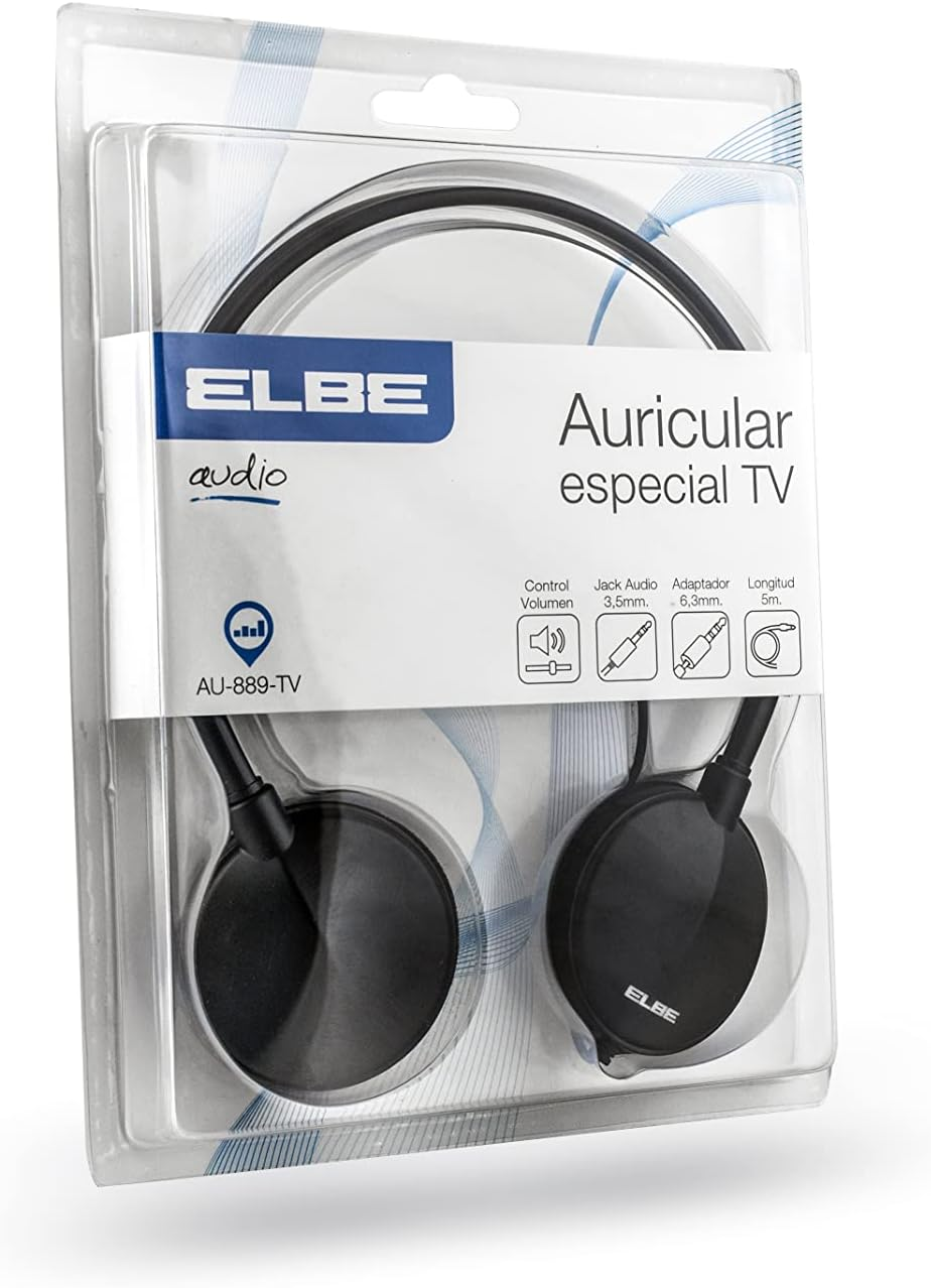 Elbe AU-889-TV &ndash; Headphones &ndash; Black image number 4