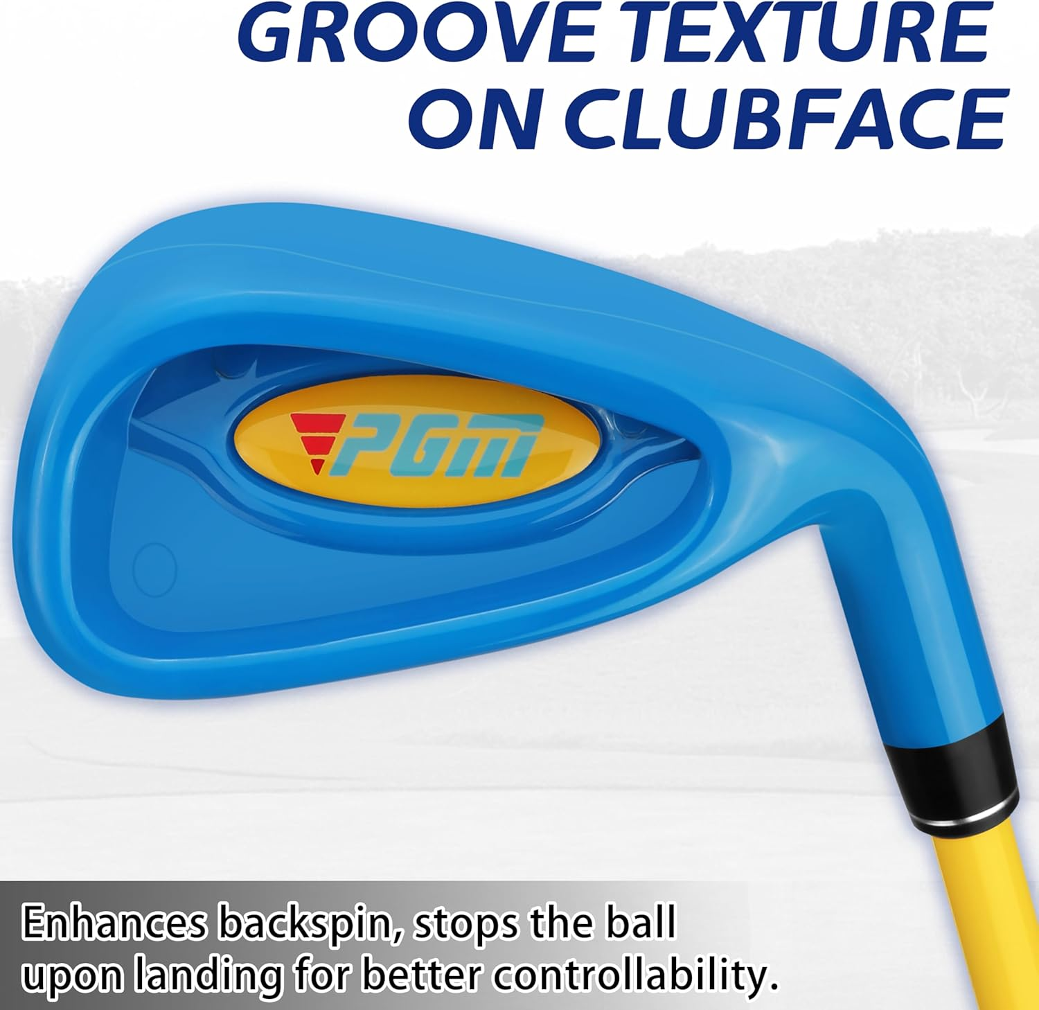 PGM Children'S Golf Club Set - Can Hit Real Balls, Includes Wood, Iron, and Putter Clubs, Great for Beginner Boys and Girls, Instructional Training Set image number 2