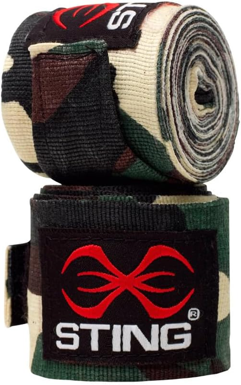 STING Elasticized Hand Wraps for Boxing, MMA, or Muay Thai