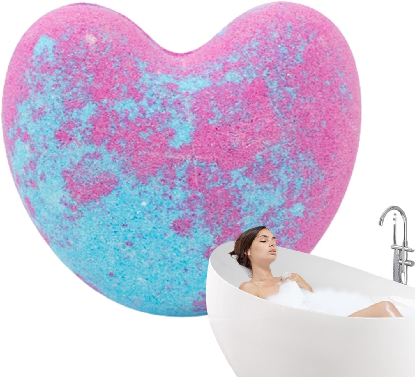 Bubble Bombs - Relaxing Bath Ball | Handmade Ultra Bubble Hydrating Oil Shower Bombs for Birthdays, Anniversaries, Valentine'S Day Helves - Rosemary image number 7