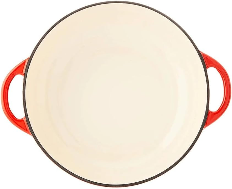 Pyrolux Pyrochef Cast Iron Casserole/French Oven 28 Cm/6 Litre, Chilli Red