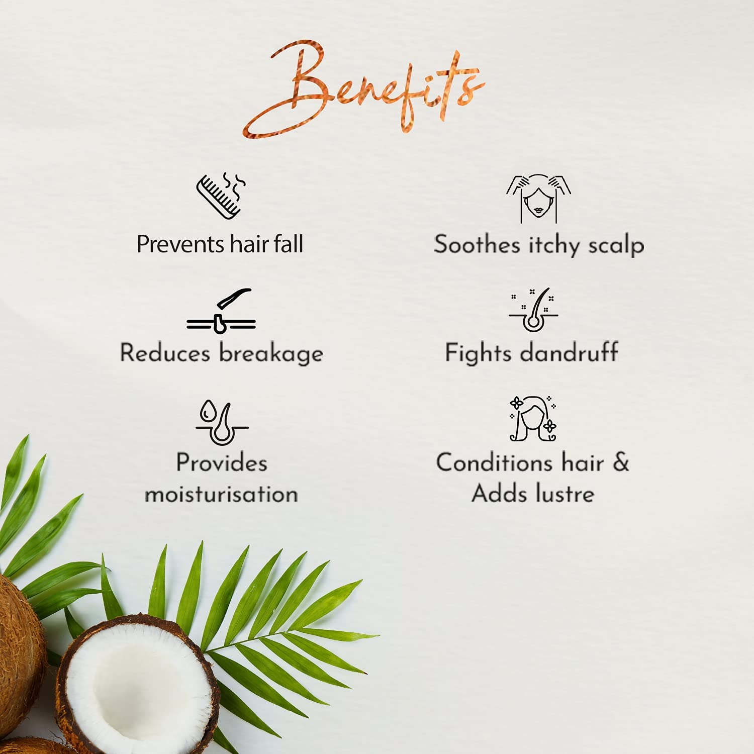 Dabur Vatika Naturals Coconut Enriched Hair Oil Volume and Thickness, 10.14 Fluid Ounce (Pack of 6) image number 1