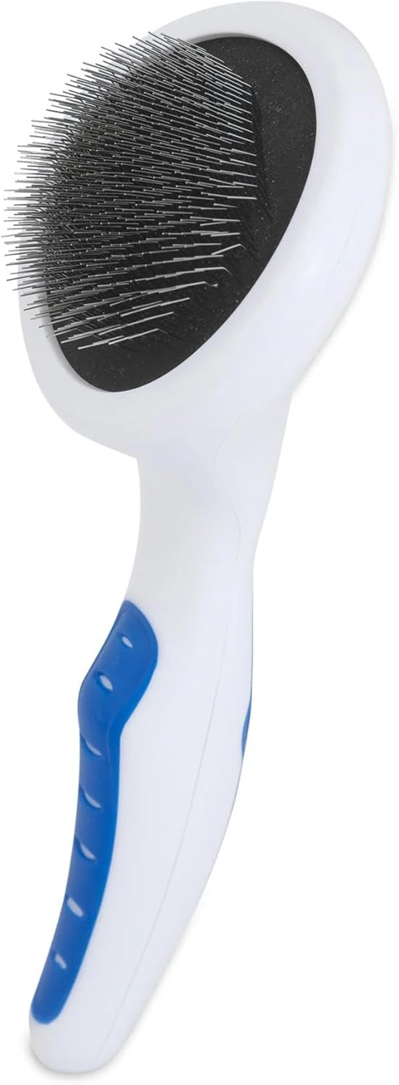 JW Gripsoft Slicker Brush, Grey/Yellow, Small image number 4