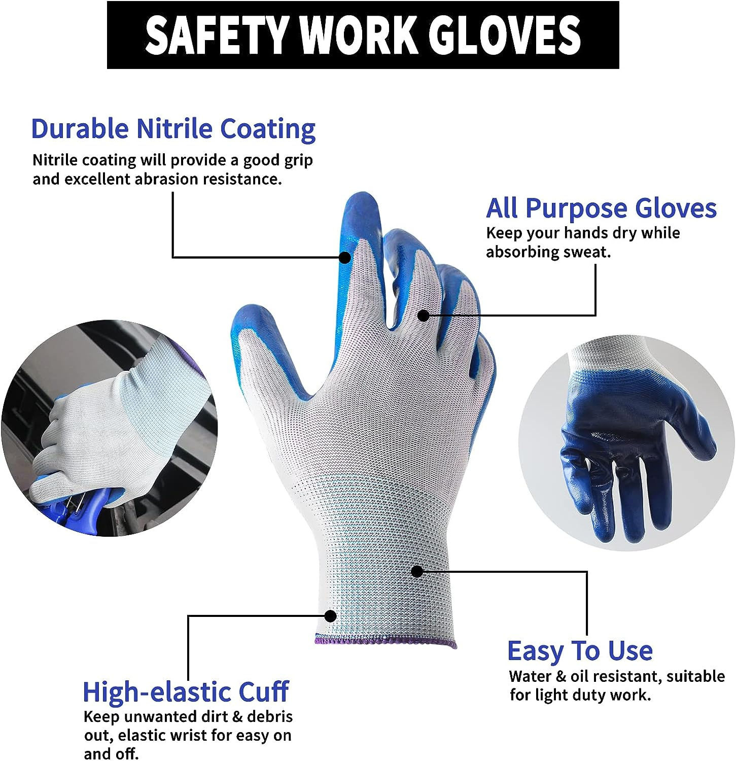 Auto Trim Removal Tool Set, Wetado 16 Pcs Auto Car Trim Tool Kit Plastic Pry Tool Kit for Car, Clip, Audio, Dashboards, Door Panel Window Molding Fastener Remover Tool Kit image number 4