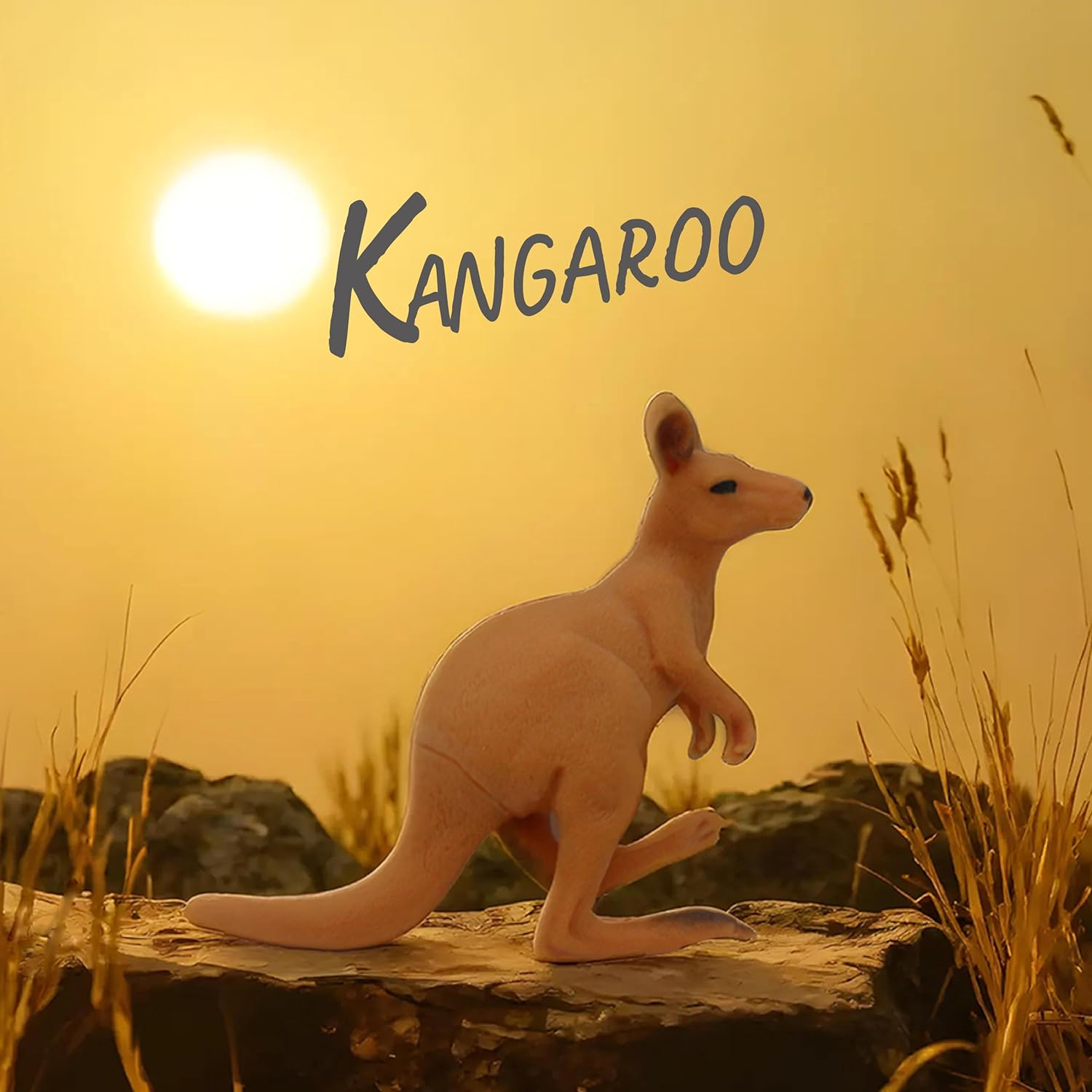 Australian Wild Animal Soft Stretchy Toys Box Set, Pack of 5 Wildlife Koala Kangaroo Platypus Tasmanian Devil Wombat Pretend Play Fidget Toy, Ideal Kid Sensory Stress Relief Australia Souvenir Gifts