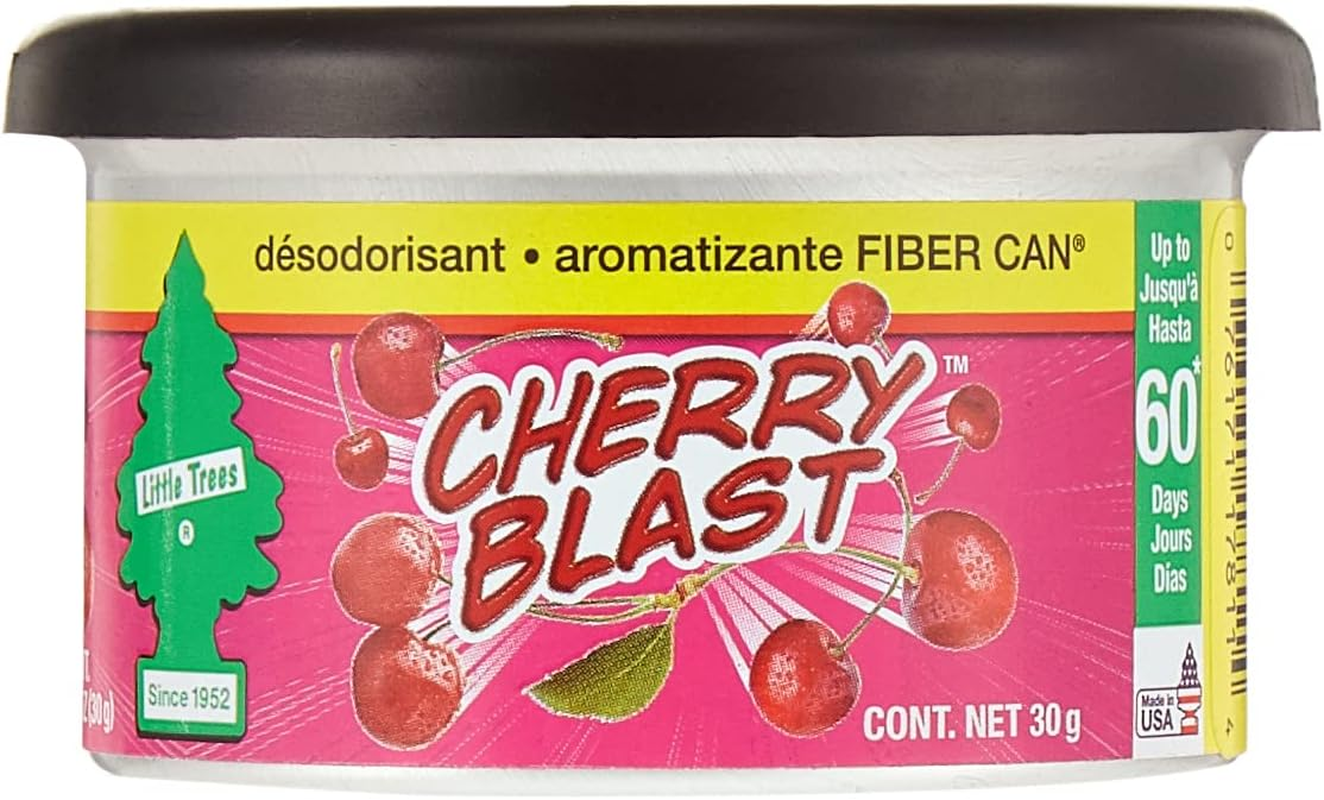 Little Trees Cherry Blast Tin Air Freshener image number 2