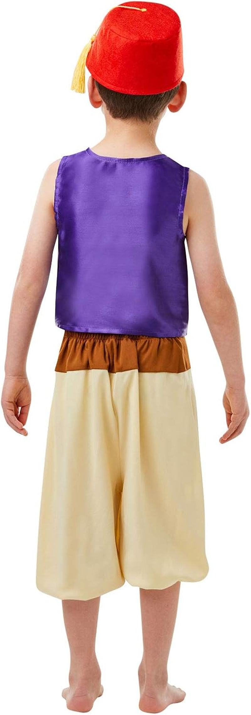 Rubie'S Official Rubie'S Disney Aladdin Fancy Dress, Disney Classic Book Day and Film Character Costume, Childs Size Small Age 3-4 Years