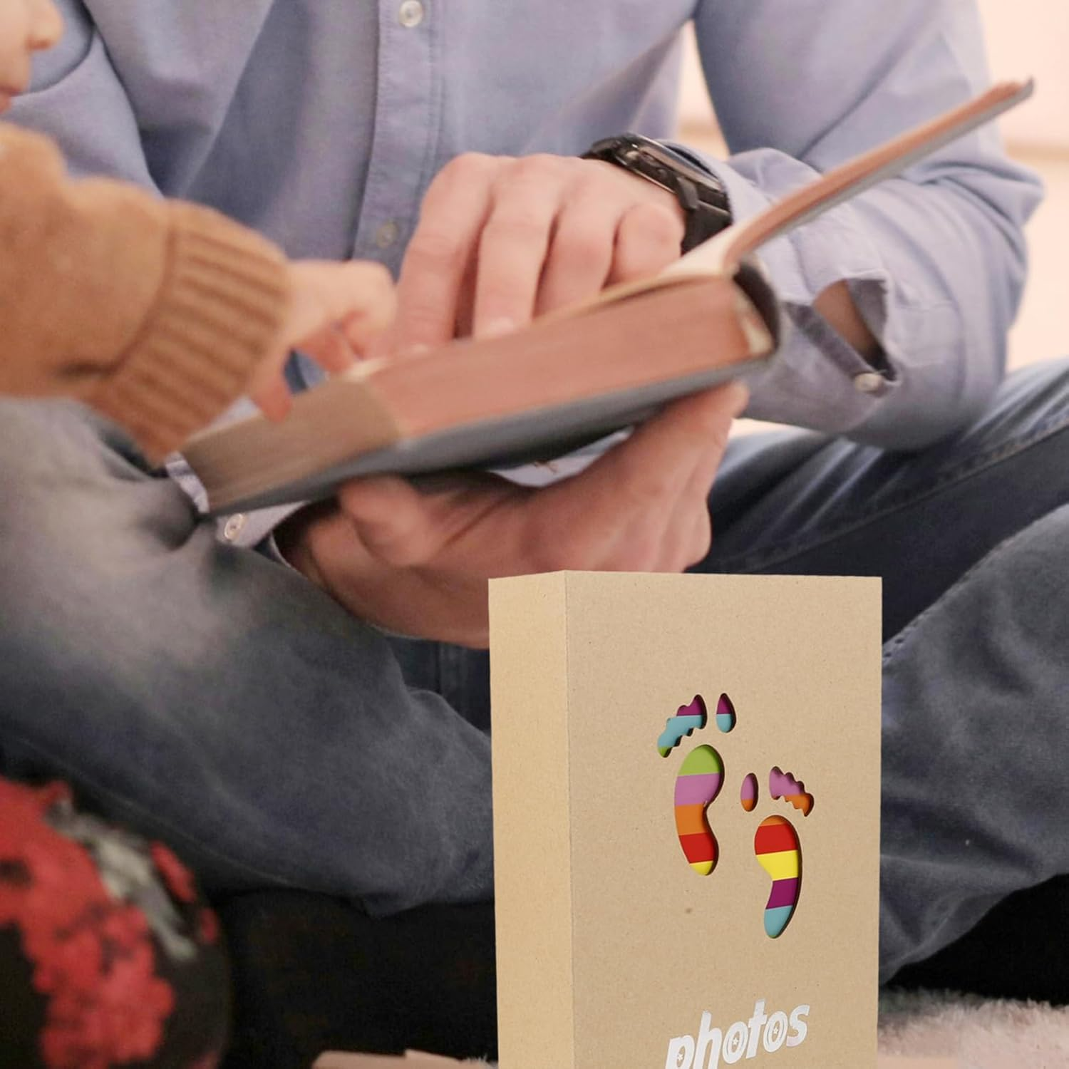 Garneck 2Pcs Photo Album Cute Keepsake Album for Girl Photo Holder for Milestones and Memories Present for Birthdays and Special Occasions