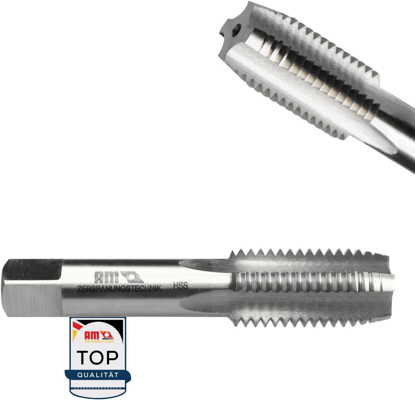 Am-Zerspanungstechnik Tap G3/4 | Tap Cutter Inch | HSS Pipe Tap | Whitworth Pipe Thread G | Cutting Tap Inch Thread - G (BSP) 3/4 image number 2