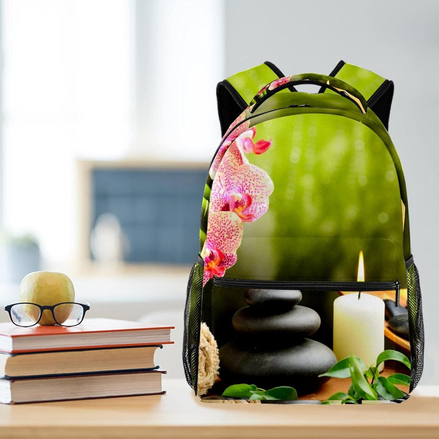 Zen Backpack Students Shoulder Bags Travel Bag College School Tote Backpacks image number 3