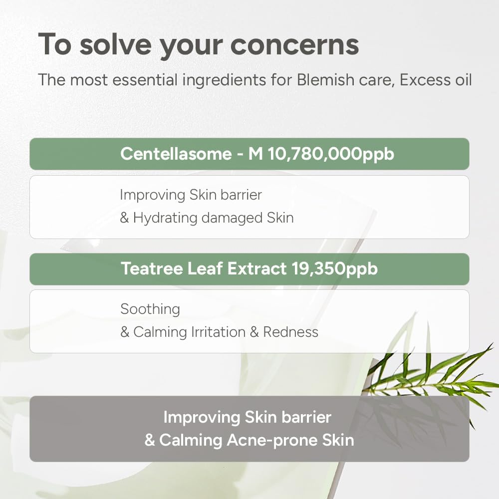 SUNGBOON EDITOR Deep Collagen CICA Tea Tree Overnight Mask 37Gx4Ea | Real Collagen Face Mask with Tea Tree & Centella | Acne Face Mask for Calming & Soothing | Korean Skin Care