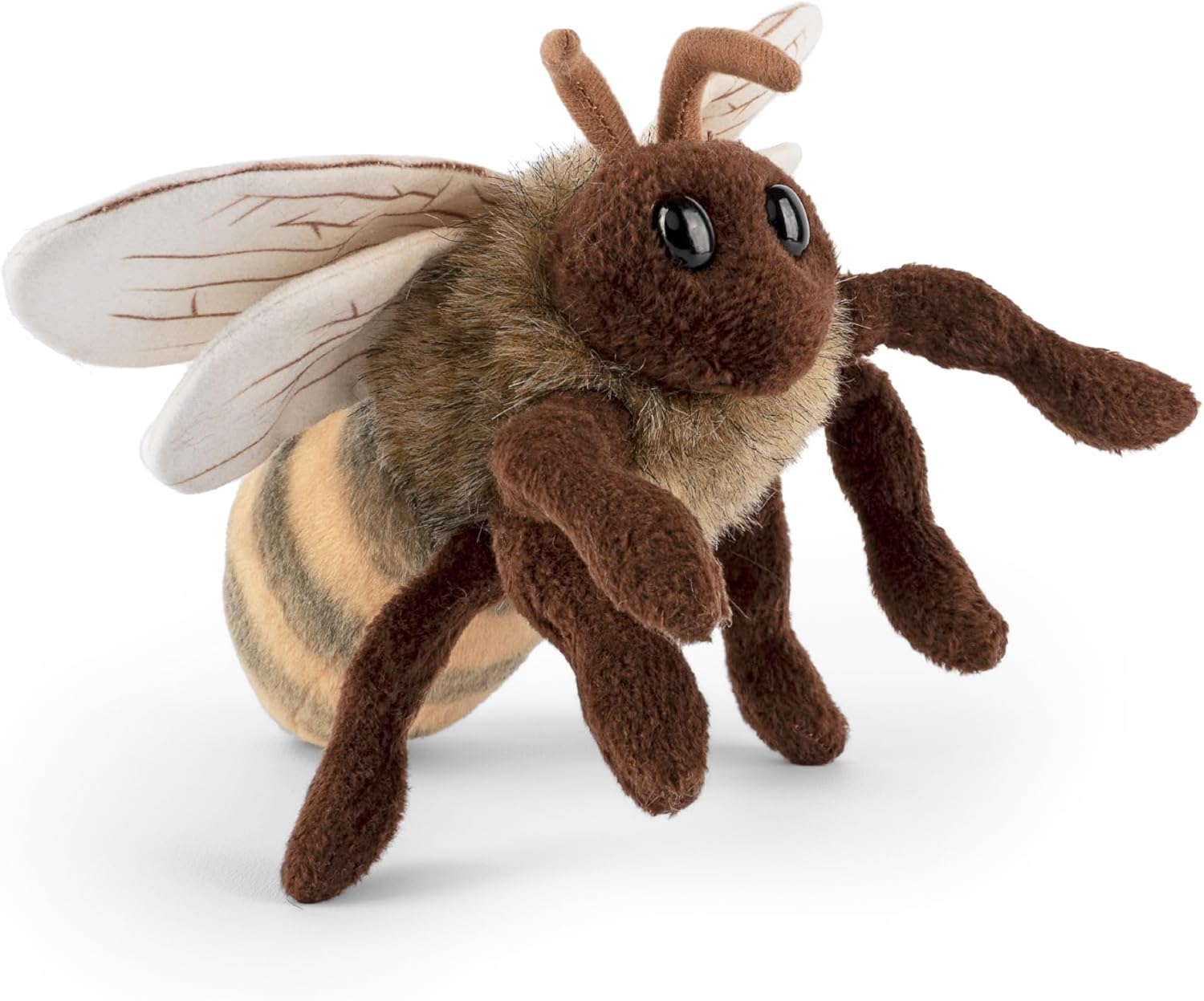 Living Nature European Honey Bee Plush Toy, Realistic and Cuddly Stuffed Animal Made with Eco-Friendly Materials, Soft Nature Companion for Kids and Wildlife Enthusiasts image number 1