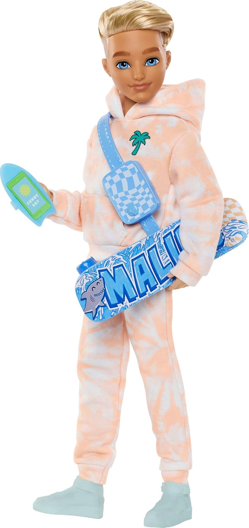 Barbie Dream Besties Playset, Barbie &ldquo;Brooklyn&rdquo; Posable Fashion Doll with Long Black Hair, 9 Music-Themed Accessories