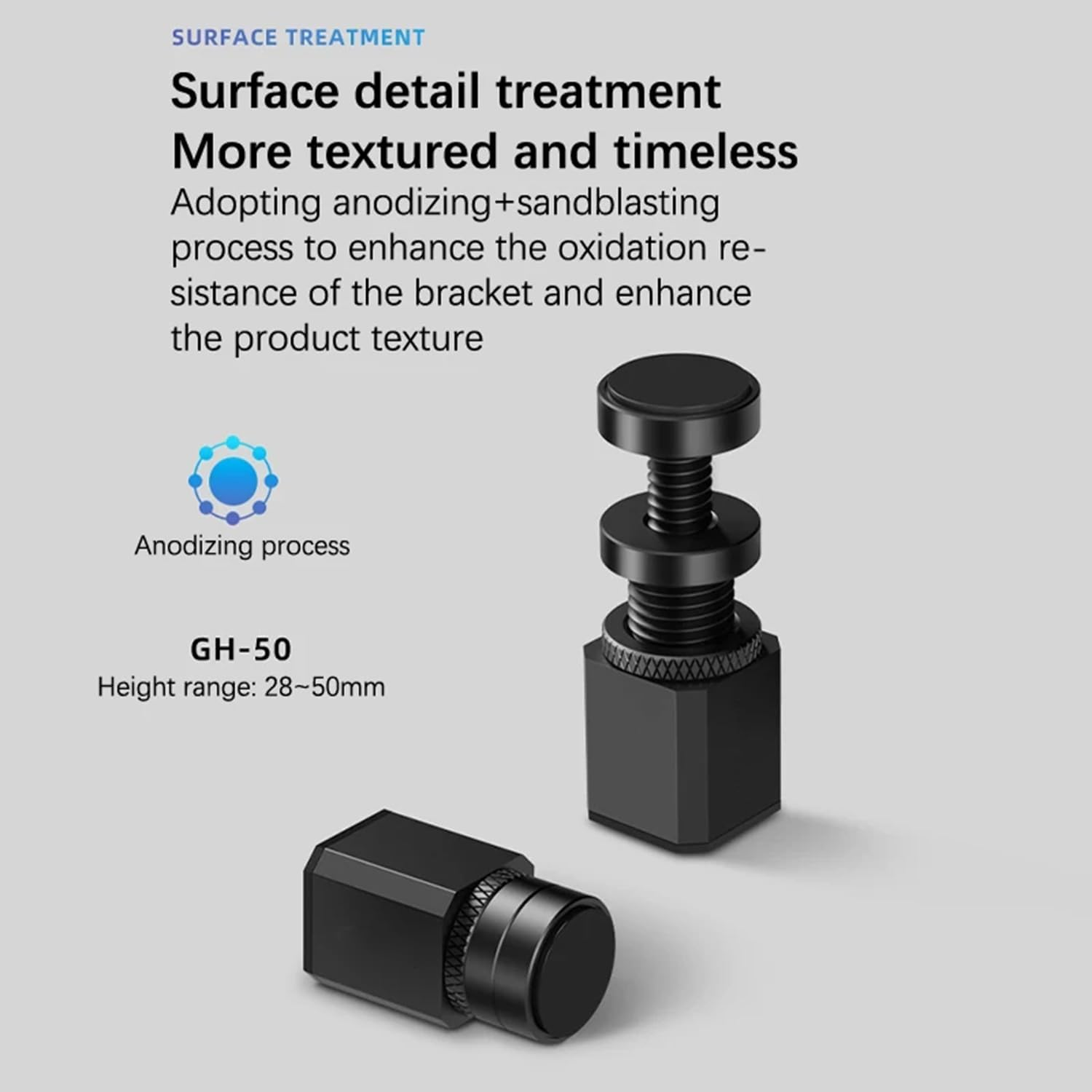 Graphics Card GPU Brace Support（28-50Mm），Video Card Sag Holder Bracket, GPU Stand image number 2