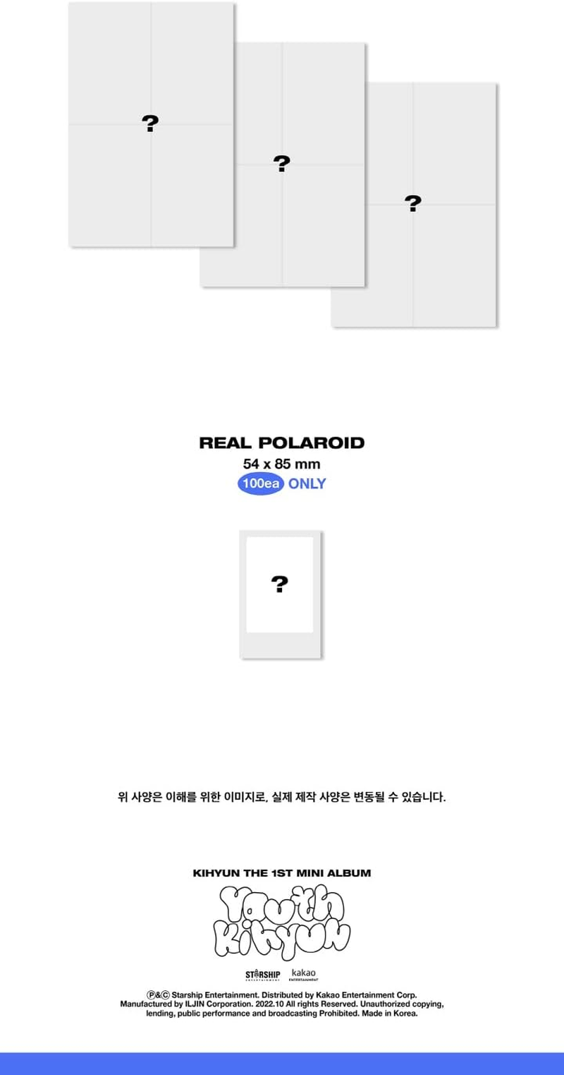 KIHYUN YOUTH 1St Mini Album Cd+Photobook+Photocard+Travel Ticket+Sticker+Pob+Tracking (THE 2ND JOURNEY Version) image number 1