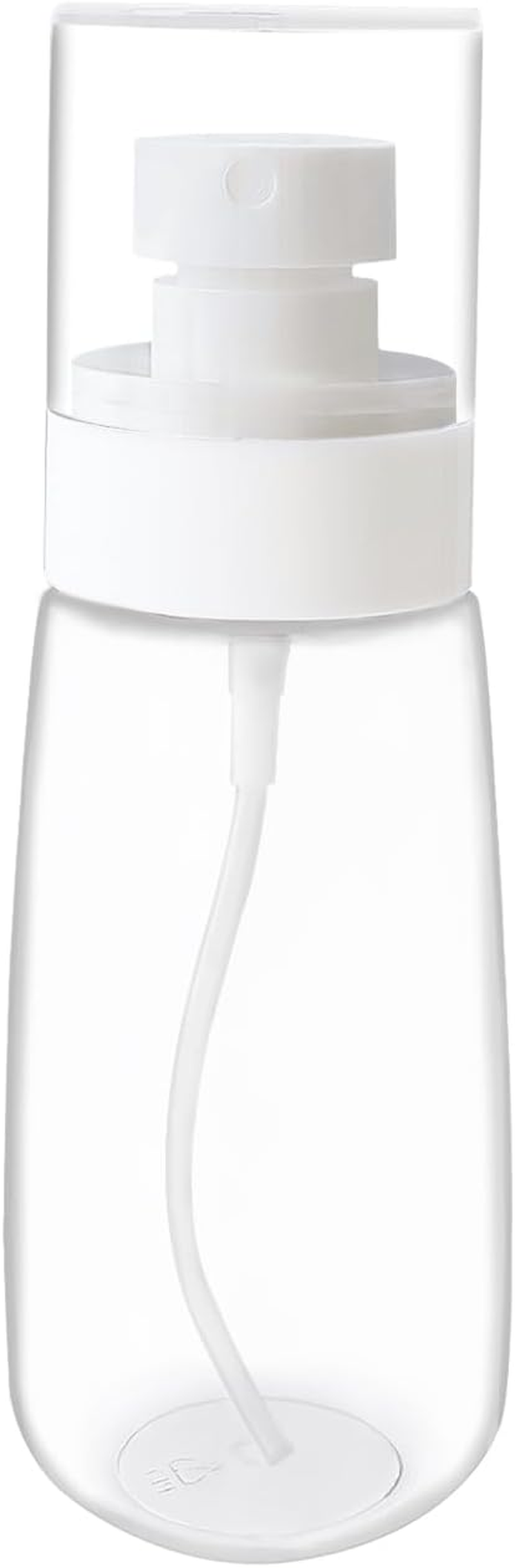 Travel Size Spray Bottle, 100Ml Clear Plastic for Beauty Essentials, Leak-Proof Design for Home and Travel Use