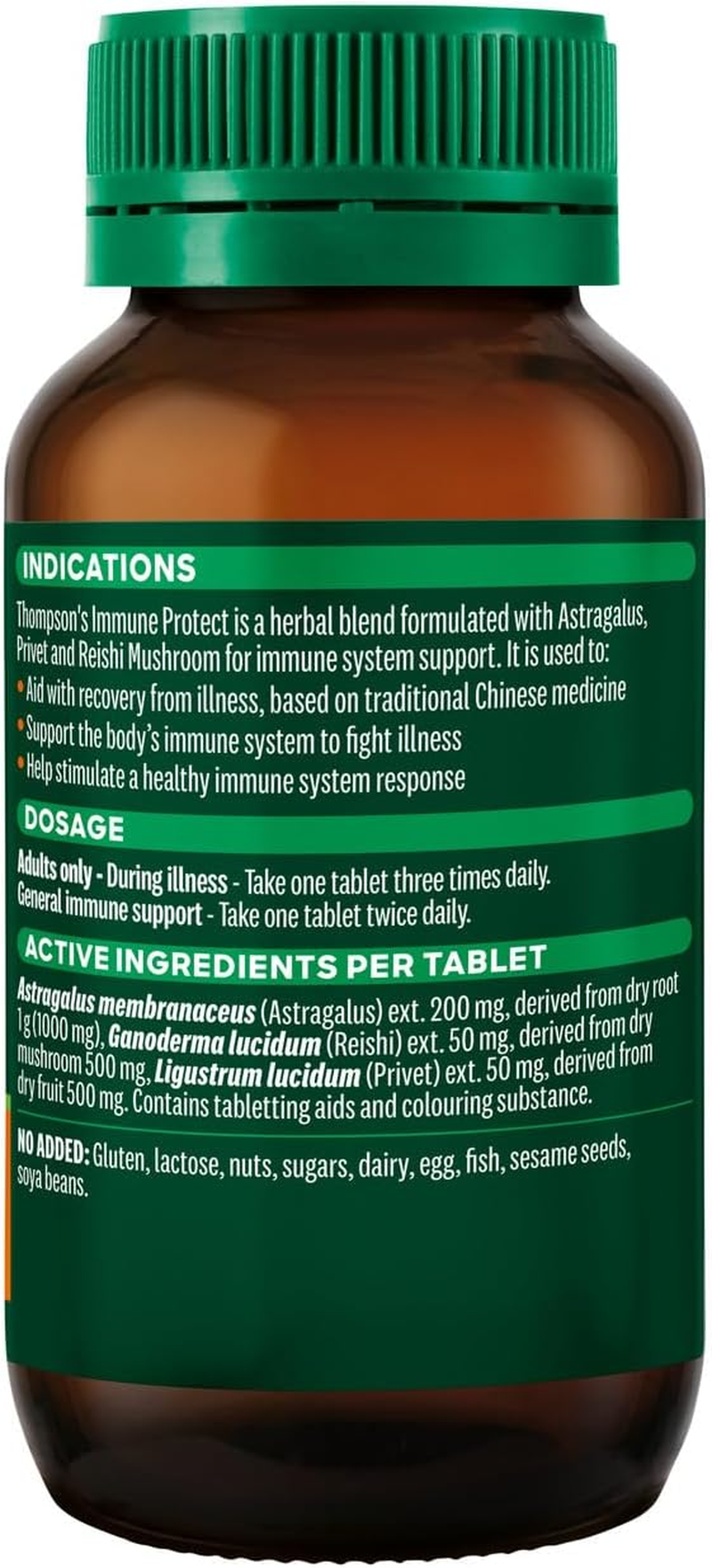 Thompson'S Immune Protect 80 Tablets image number 1