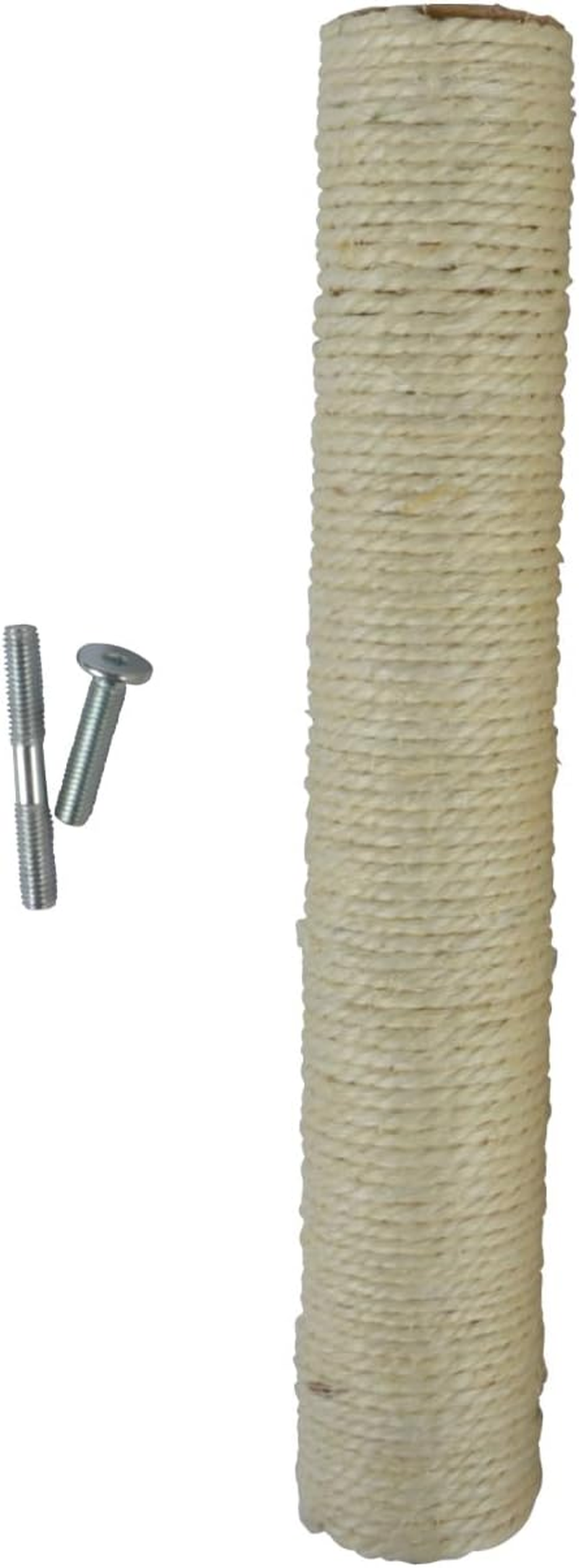Love Story, Small Sisal Replacement Post for Cats, Diameter 4.5 X Height 30 Cm, Screws Included