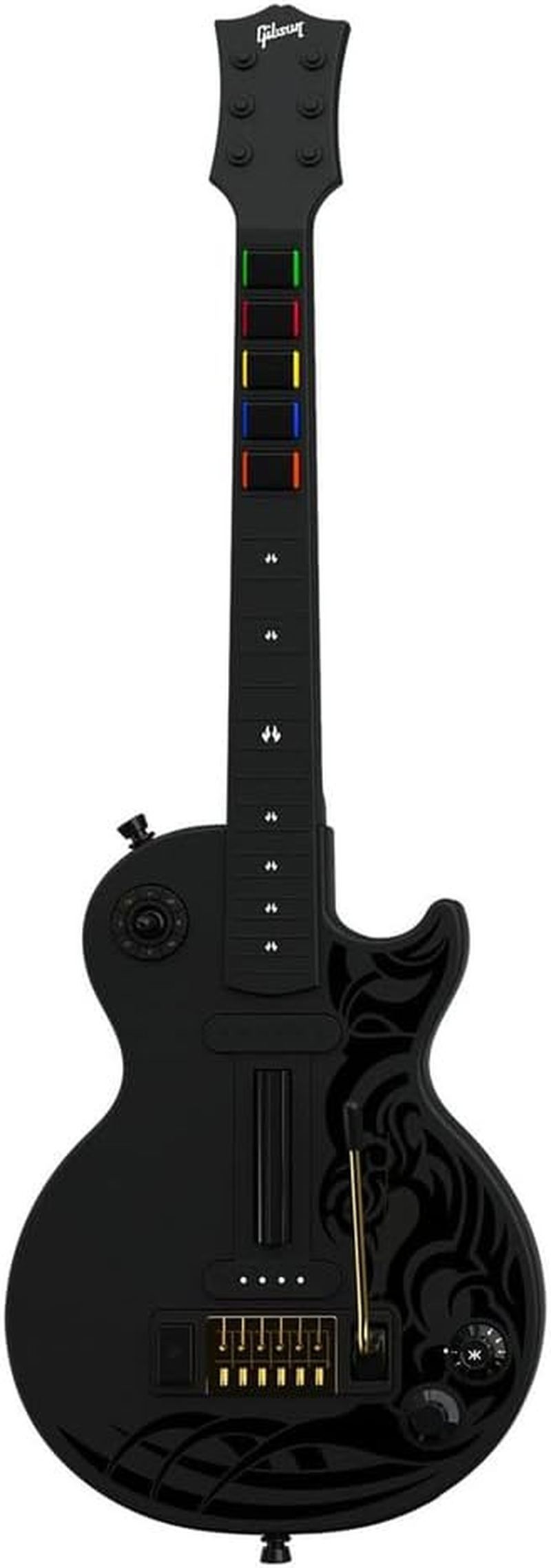 CRKD Gibson Les Paul Guitar Controller - Black Tribal - Multi Platform image number 2