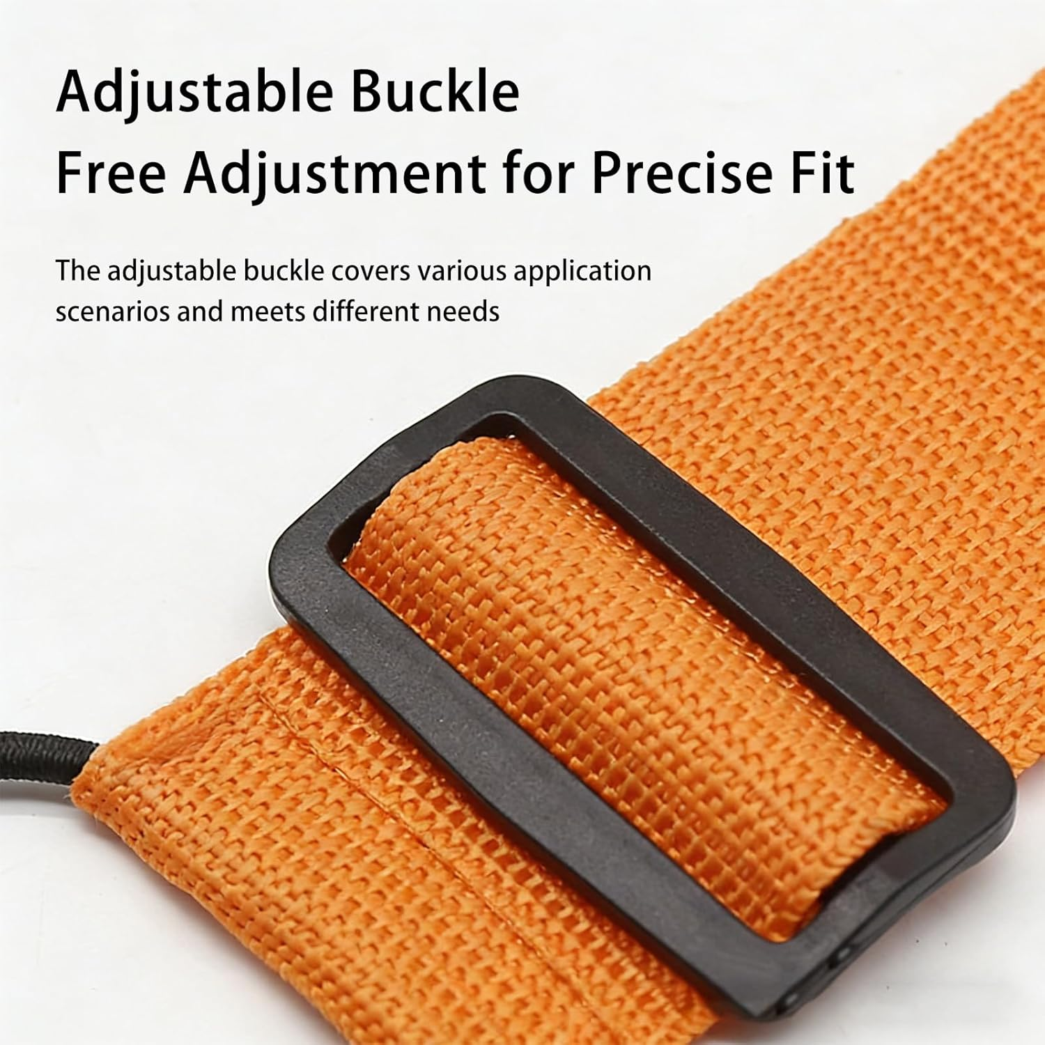 Luzcauwy 2 Pcs Luggage Straps Elastic Travel Bungee for Attaching Extra Bags to Suitcase Handle Lightweight Adjustable Bag Belt for Handbag Backpack Spinner Carryon Airport Holiday Essentials