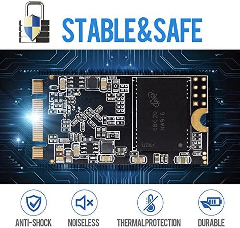 Dogfish M.2 2242 SSD 120GB Internal Solid State Drive Laptop Hard Drive (M.2 2242 120GB) image number 4