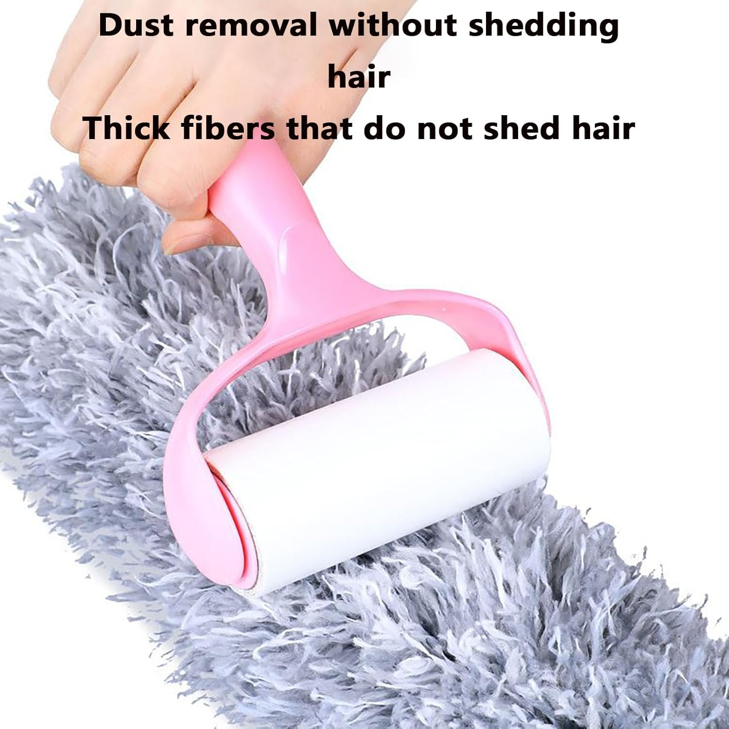 Microfiber Feather Duster with Extendable Pole, 46-280CM Extra Long Cobweb Duster for Cleaning, Ceiling Fan Cleaner Duster with Bendable Head for Ceiling Fan, Furniture, Home image number 3