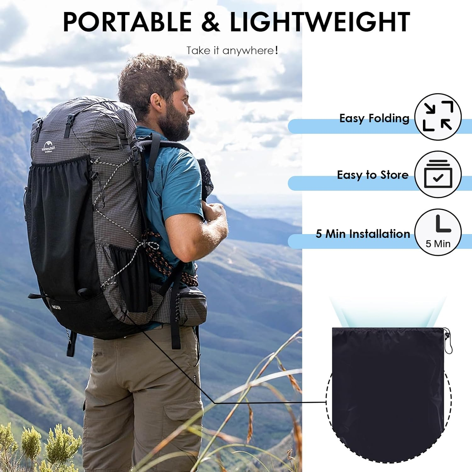 Todeco Ice Bath Tub, Portable Ice Plunge Bath Tub for Athletes,Folding Bathtub Inflatable Cold Therapy Hot Tub Spa Bucket for Adults, Indoor or Outdoor,Large Size image number 4