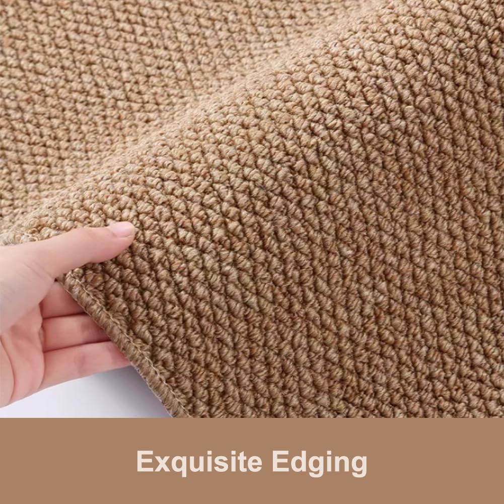 Office Chair Mat for Hardwood Floor, 120 X 90Cm, under Desk Rug for Rolling Computer Chair, anti Slip Floor Protector, Khaki image number 1