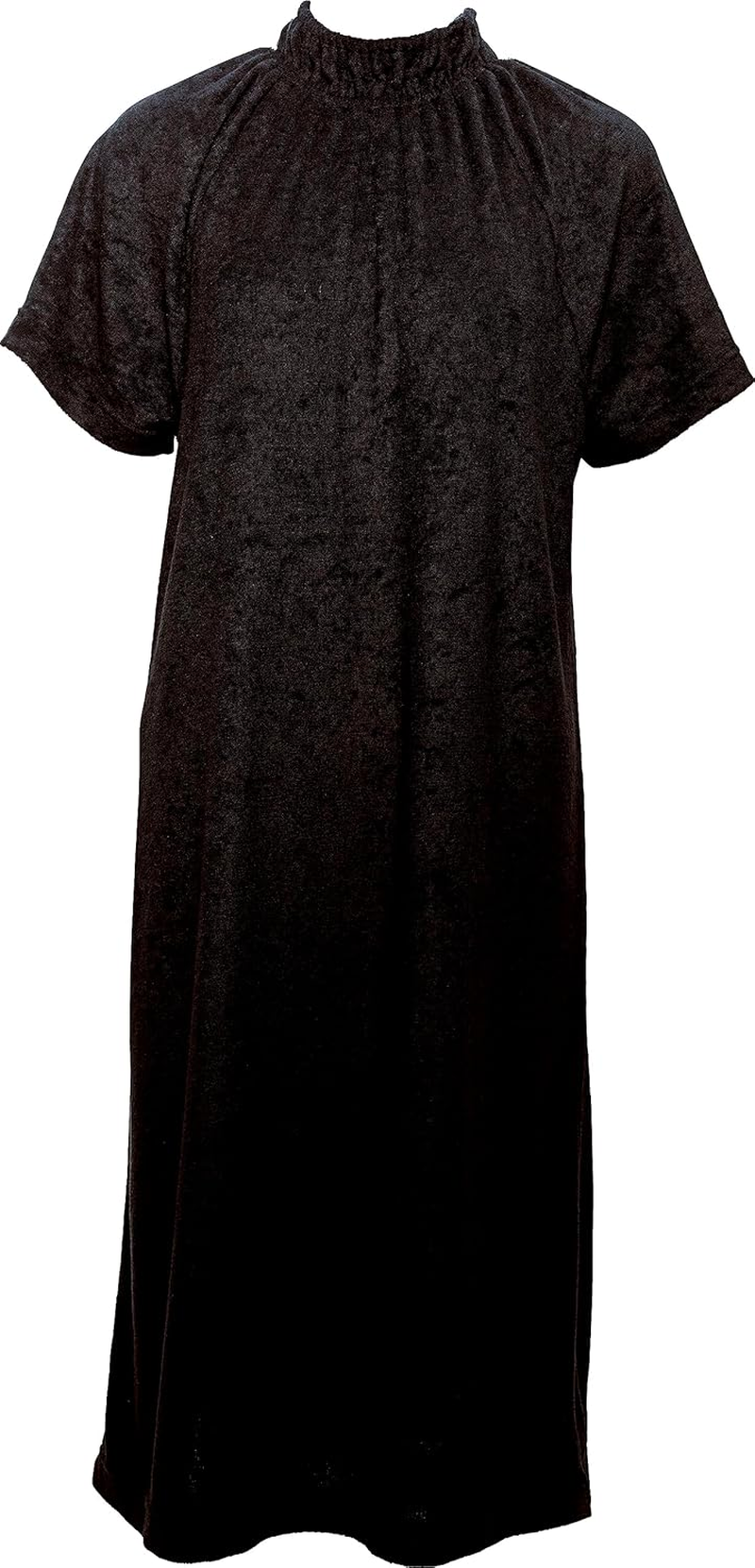 コジット Cogit Covers the Neck, High Neck Terry Cloth Dress, Comfortable Hair Dying, Stain of Color Agent Is Not Conspicuous, High Neck Hair Dye Dress That Can Be Removed from the Bottom Black image number 5