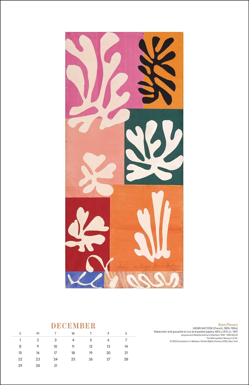 Matisse 2024 Poster Wall Calendar image number 4