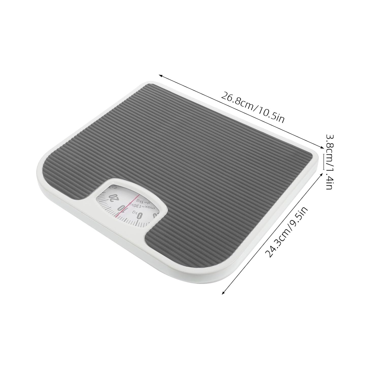 Vaguelly Mechanical Body Weight Scale Accurate Analog Bathroom Scale Health Monitoring Tool for Home and Office Use Read Display for Precise Weighing image number 3