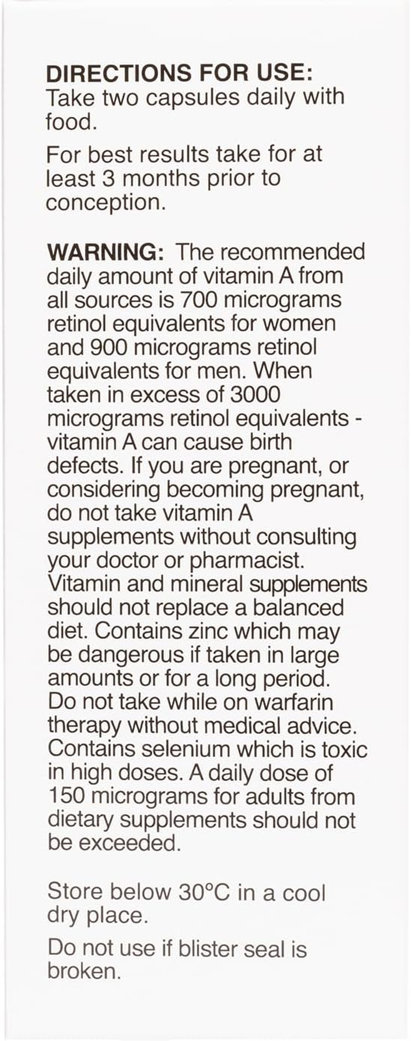 NATUROBEST Preconception Multi for Men, Vegan-Friendly Vitamin Supplement for Supporting Sperm Health, Testosterone Levels & Healthy Conception, 60 Capsules image number 1