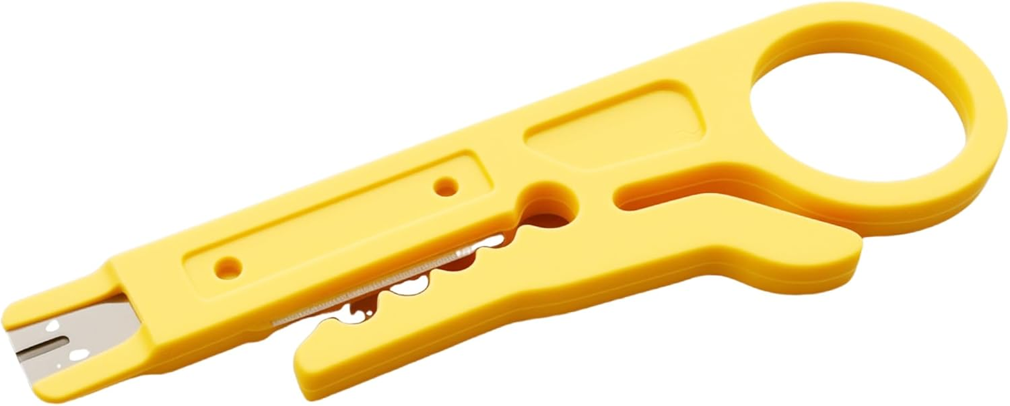 EFGTEK 2 Punch down Tool Compatible with Krone Blade and 1 Network Wire Stripper, Multifunction Hook Tool for Telephone Impact Terminal Insertion and Cat6A,Cat6,Cat5E,Cat5 Cable image number 3