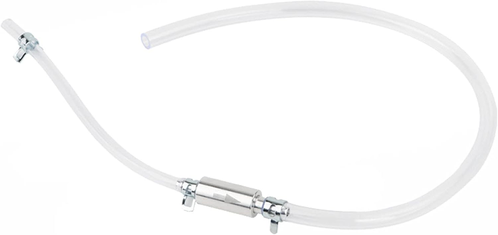 RCKEY Hydraulic Brake Bleeder Tool Lockable Automotive Brake Fluid Bleeder Bleeding Hose with Non Return One Way Check Valve image number 6