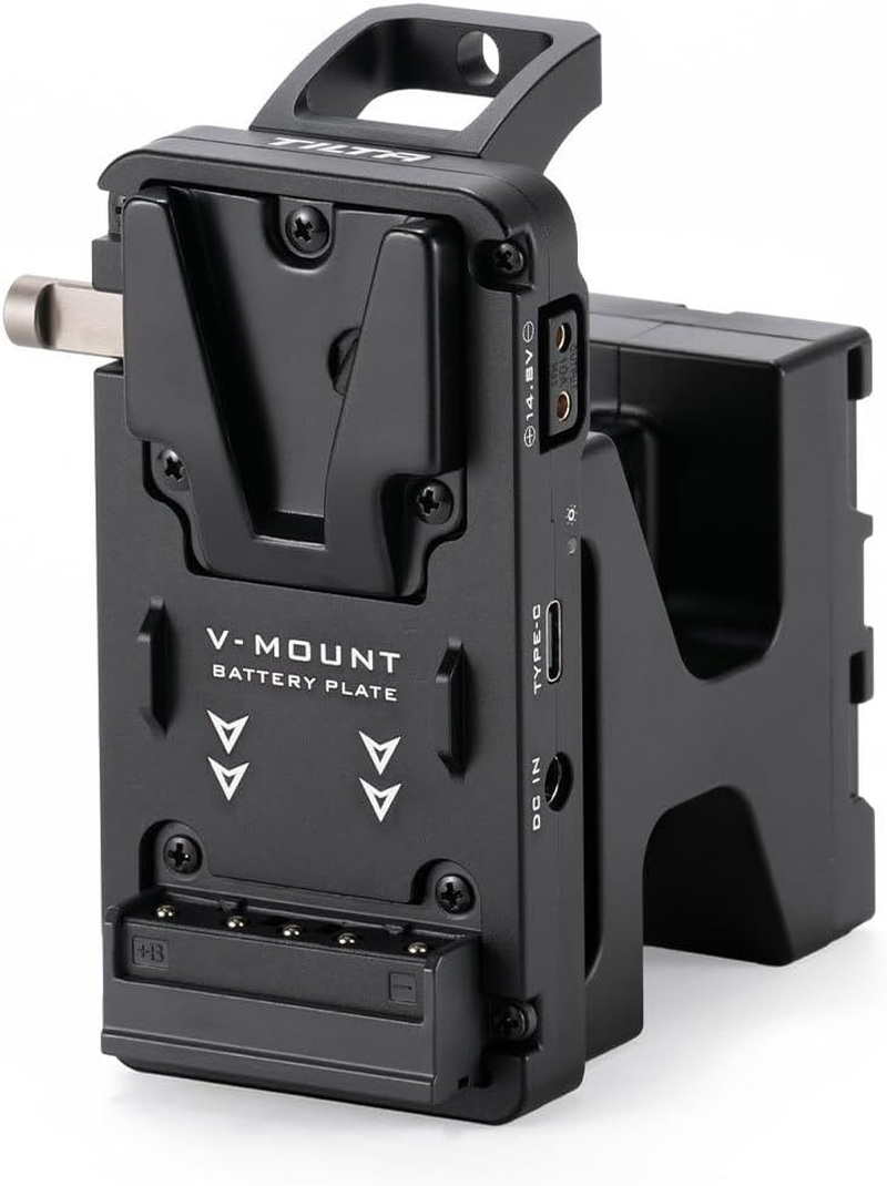 Tilta Battery Plate Compatible with Sony FX6 - V Mount | Power Outputs and Secure Connection | Compatible with Any V-Mount Battery image number 3