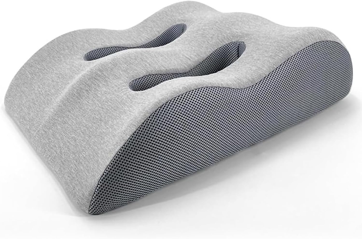 Memory Foam Leg Pillows for Sleeping,Back M Shape Curve, Ergonomic Design, Removable Cover, Breathable Fabric, with Proper Elevation, for Comfortable Posture image number 2