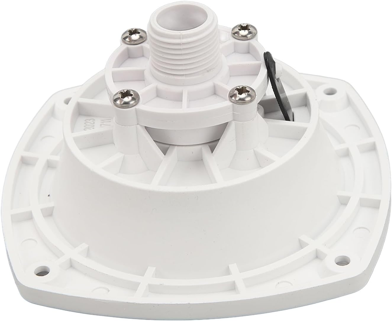 Wall Mount Pressure Regulator, Pressure Regulated Water Entry Leakproof Built in Check Valve ABS 100PSI to 45 PSI Long Lasting for RV (White) image number 3