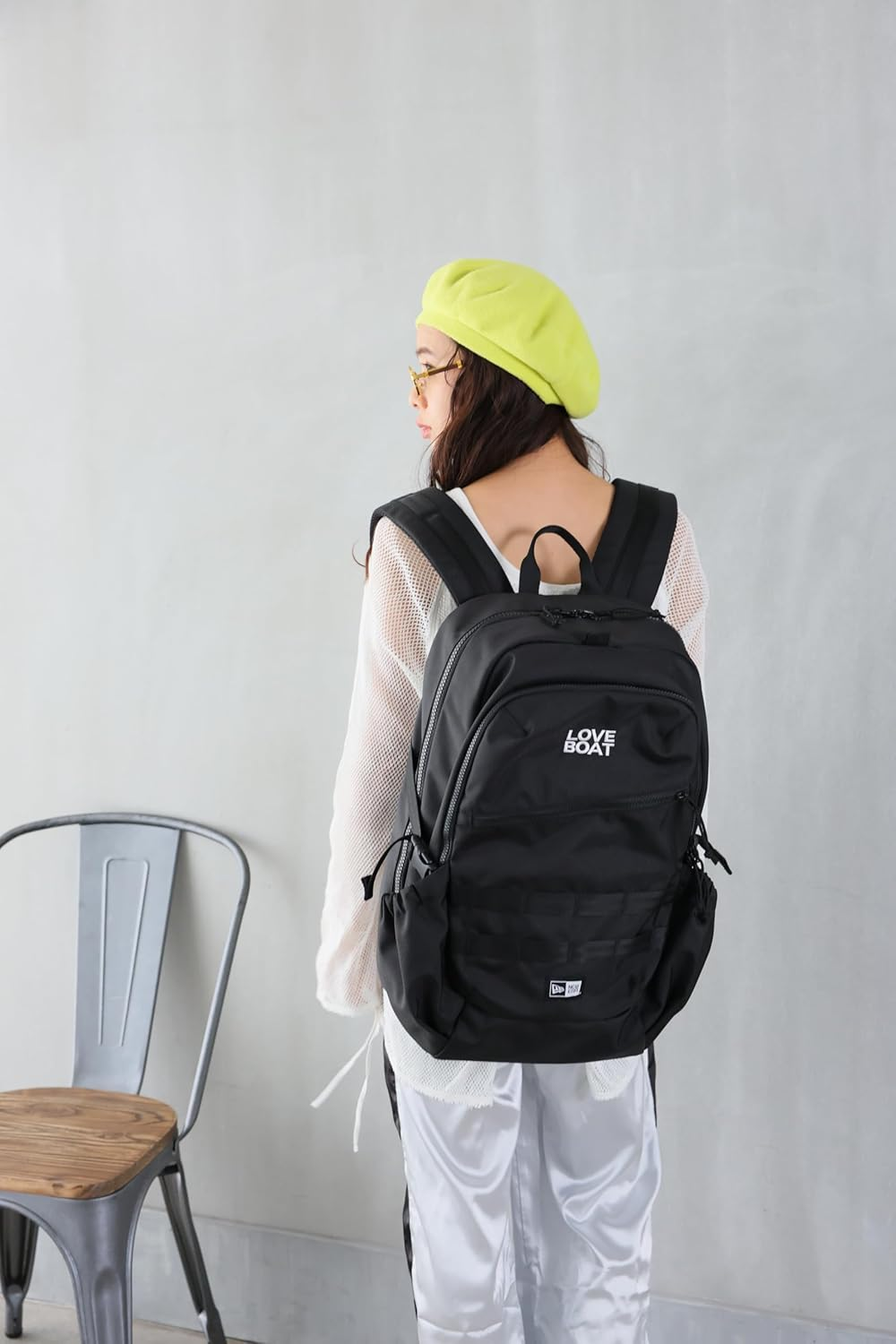 New Era LB-MBBK07 Backpack/Backpack, Black F, Black, Ｆ image number 6