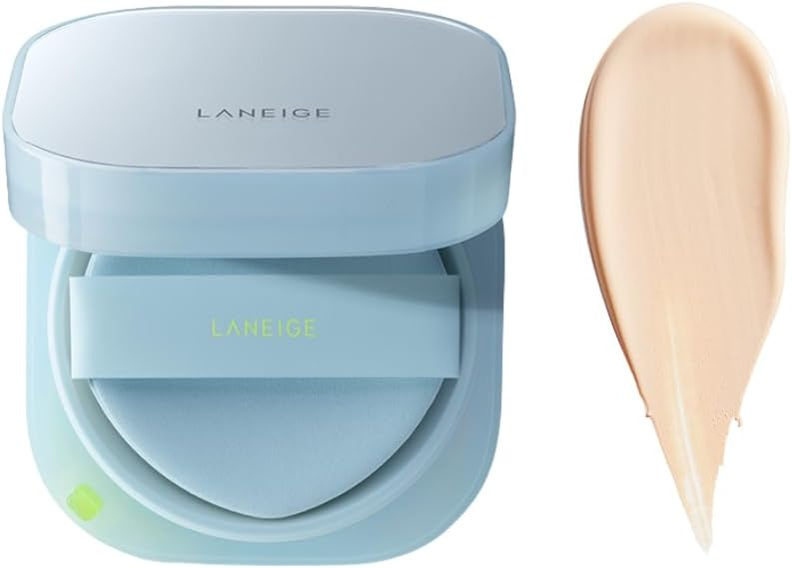 NEO Cushion Mewy15G (No Refill Included), 7 Shades Available, Semi-Matte Foundation Cushion for Laneige (23N Natural Sand)
