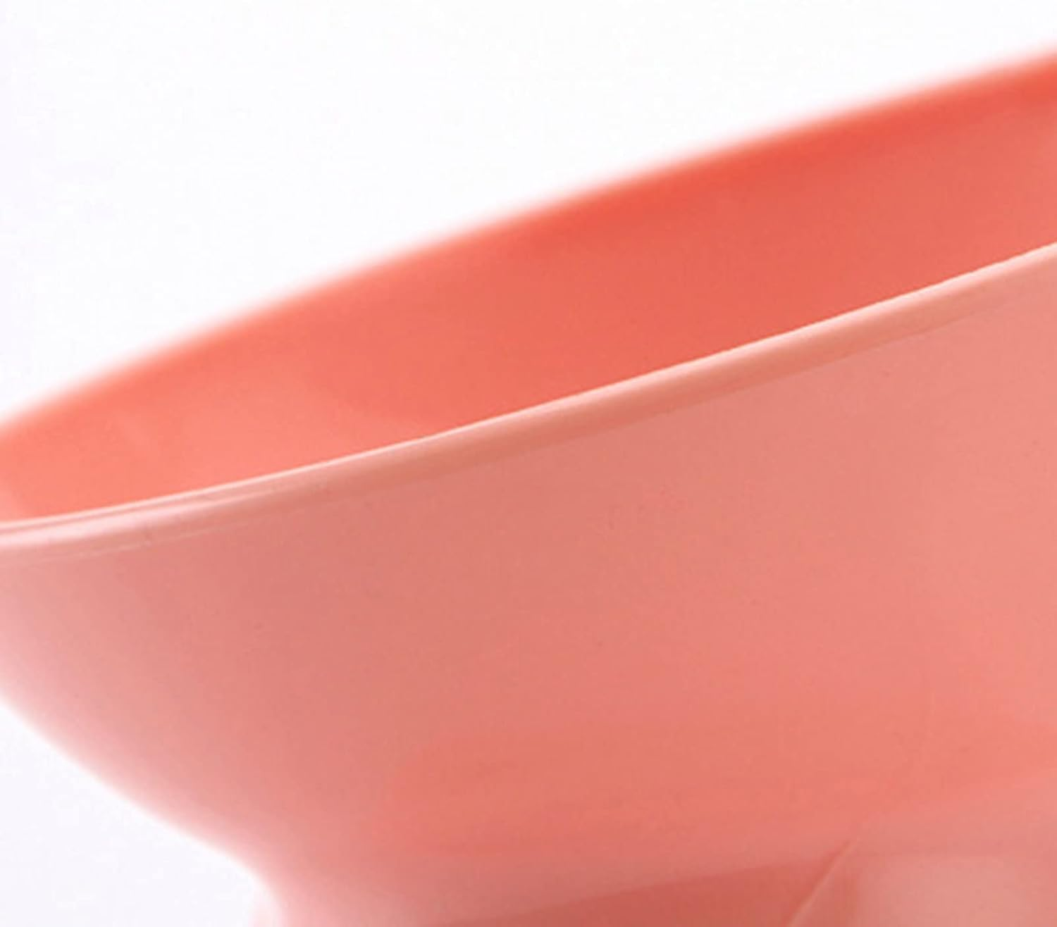 Tainrunse Pet Food Bowl Cute Cat Shape Pet Cat Dog Food Feeding Container Neck Guard Practical Reasonable Height Pink image number 1