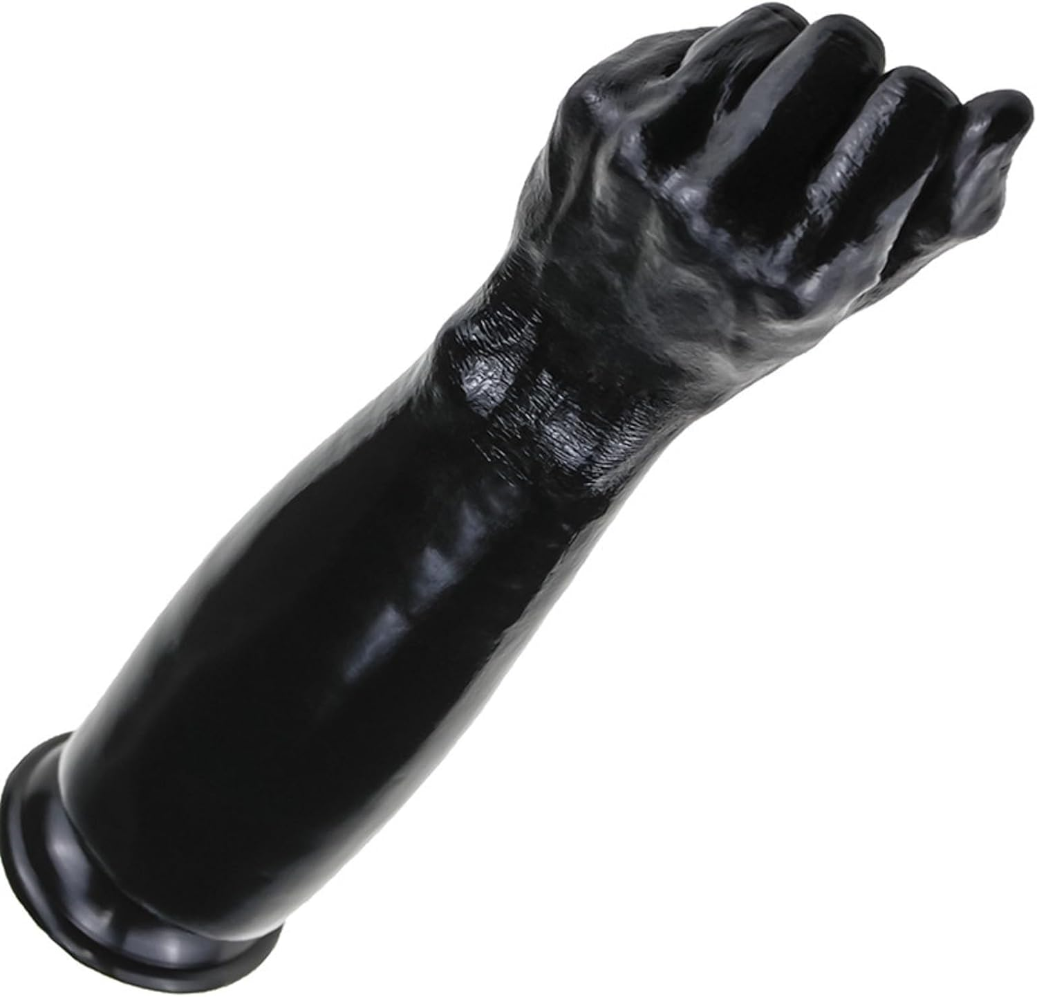 Huge Clenched Fisting Dildo, Extra Large Fist Dildo Anal Plug, Realistic Hand Dildo with Suction Cup G-Spot Vaginal Masturbation HUGE Monster Fisting Sex Toy (Black) image number 3