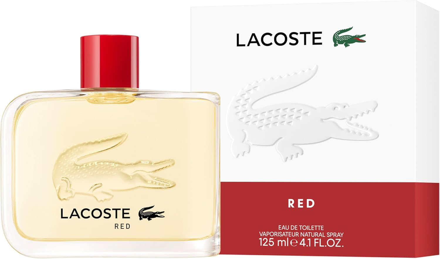 Lacoste Lacoste Red Eau De Toilette Parfum for Men 125 Ml