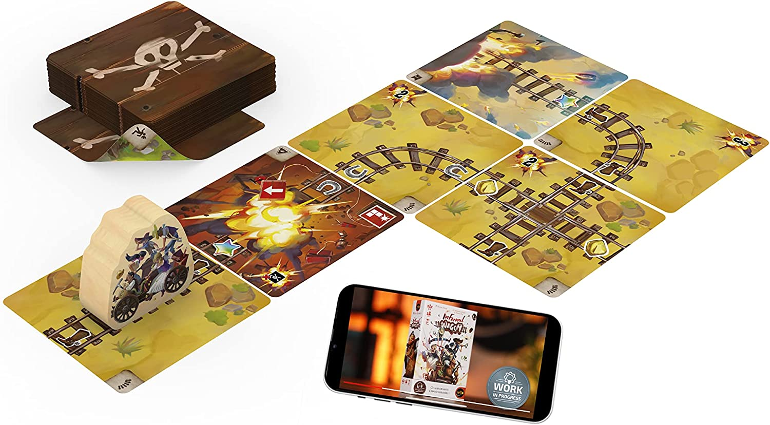 Iello: Infernal Wagon Quick Party Game image number 3