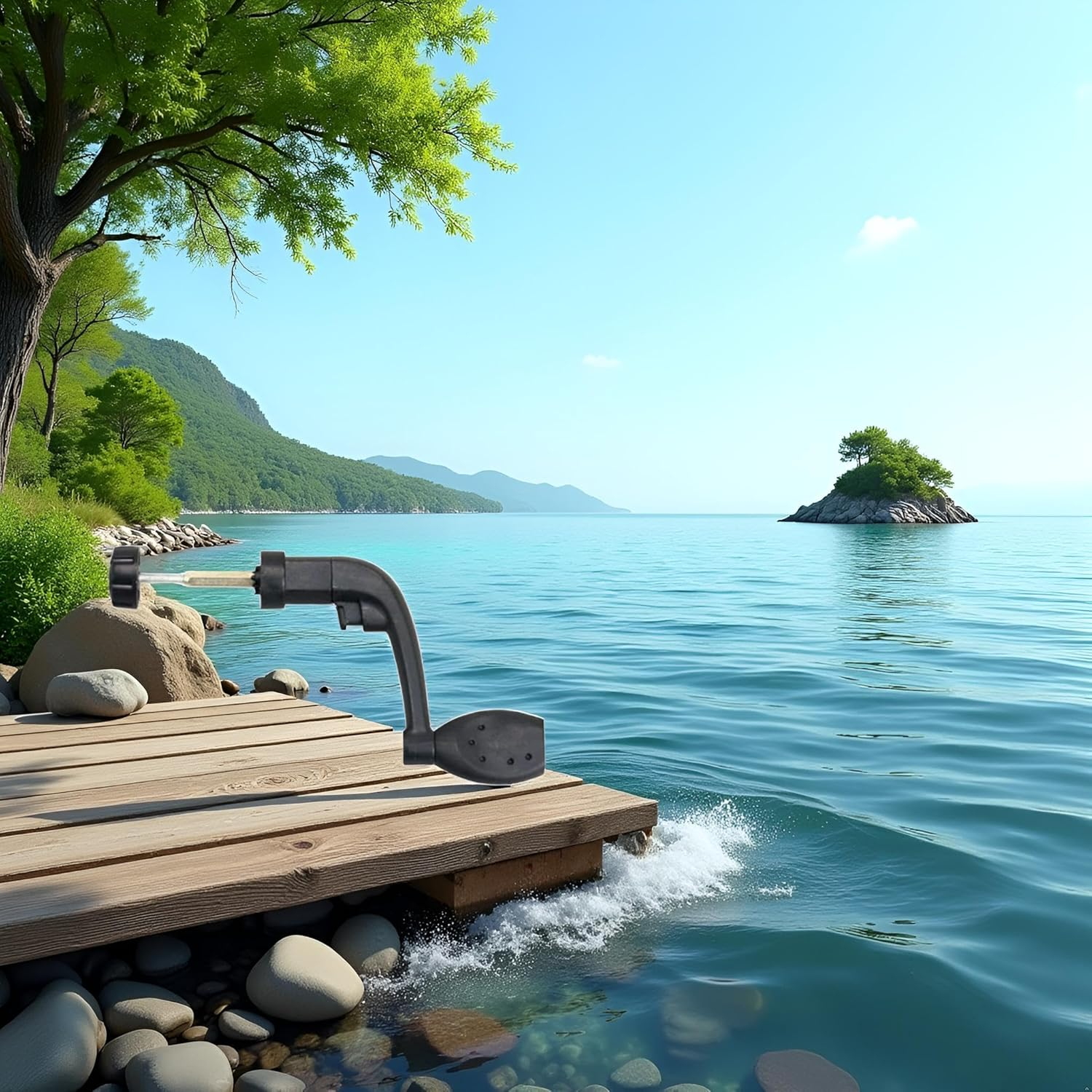 Fishing Spinning Reel Handle Grip Replacement, Plastic Fishing Reel Power Handle Crank Arm Spinning Reel Folding Rotary Knob Repair Parts Black 1 Pcs image number 3